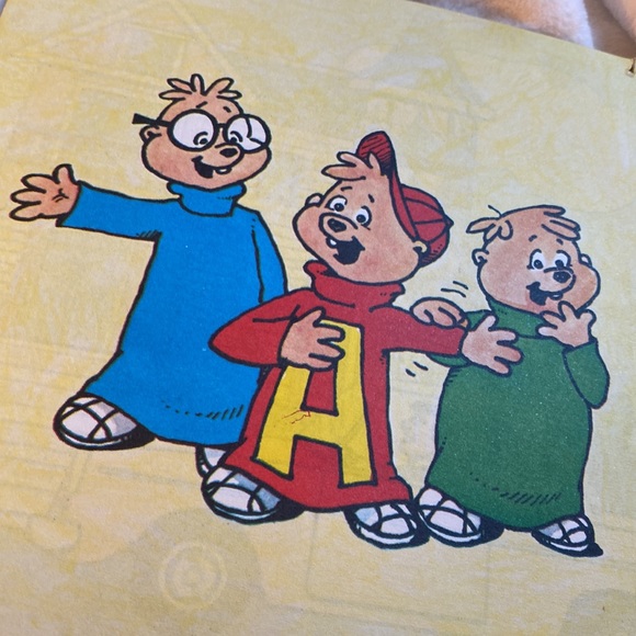 Vintage The Chipmunk  Story 7' Vinyl Record / Book, Kid Stuff DBR 234,1984 - Picture 6 of 8